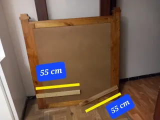 Cómoda rústica de madera