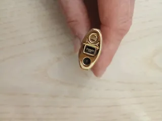 Encendedor Fendi Negro y Dorado