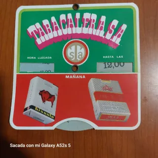 Disco aparcamiento antiguo Tabacalera S.A.