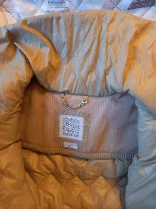 Chaqueta Geox Talla 38/40 Beige Sin estrenar
