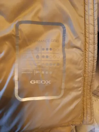 Chaqueta Geox Talla 38/40 Beige Sin estrenar
