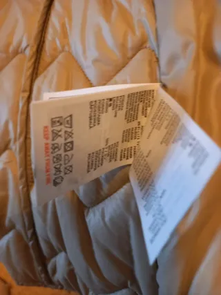 Chaqueta Geox Talla 38/40 Beige Sin estrenar