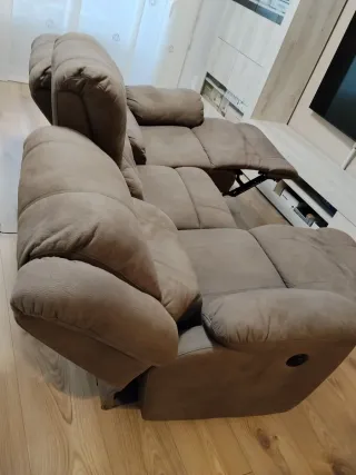 Divano a 3 posti con sistema relax elettrico