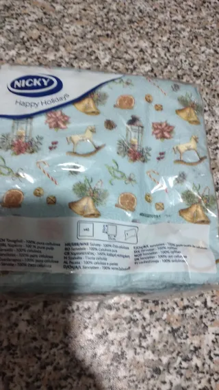 Tovaglioli di carta Nicky Happy Holidays