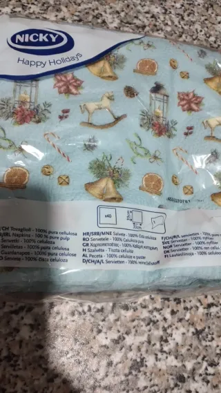 Tovaglioli di carta Nicky Happy Holidays