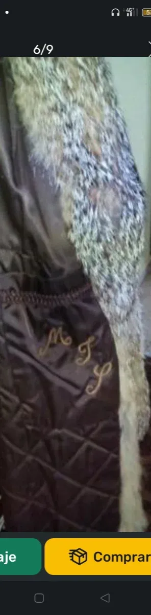 Abrigo largo de piel.. OFERTÓN!