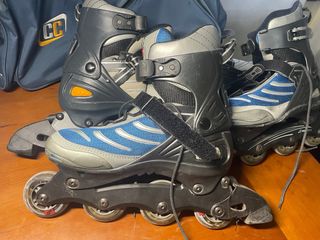 Patines en línea y protecciones