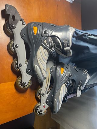 Patines en línea y protecciones