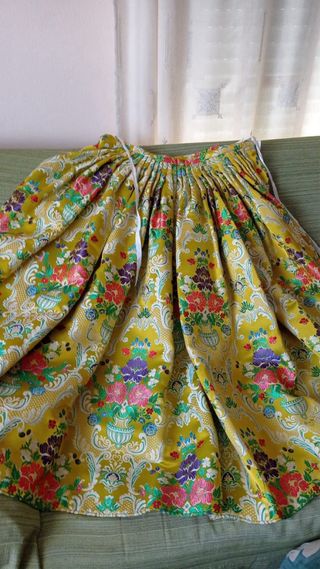 Falda Fallera confección tradicional (+cuerpo)