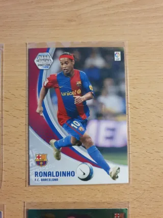 4 Cromos Ronaldinho Megacracks