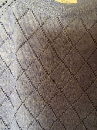 Jersey Mango calado de lana fina Talla S