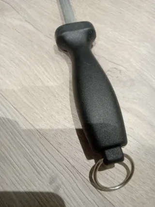 Chaira de acero 30cm afilador