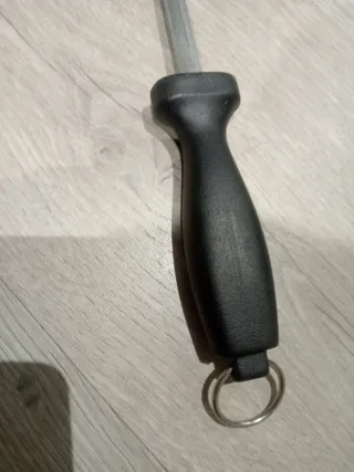 Chaira de acero 30cm afilador