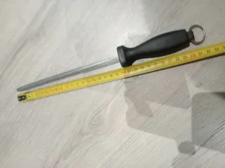 Chaira de acero 30cm afilador