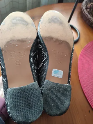 Zapatos planos Sfera animal print