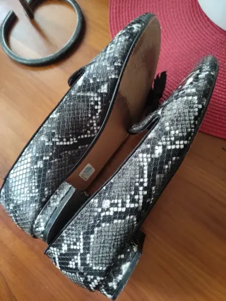 Zapatos planos Sfera animal print