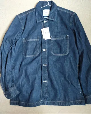 Sobrecamisa vaquera Mango Talla S/M