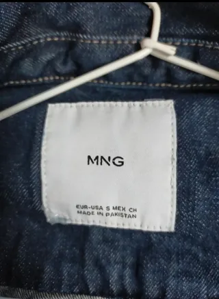 Sobrecamisa vaquera Mango Talla S/M