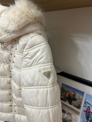 Cazadora Guess Blanca Mujer