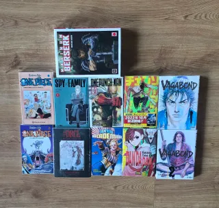 Lote Mangas ESP y JP