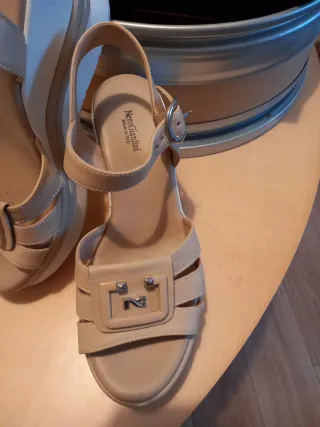 Sandalias Nero Giardini Talla 38 Beige