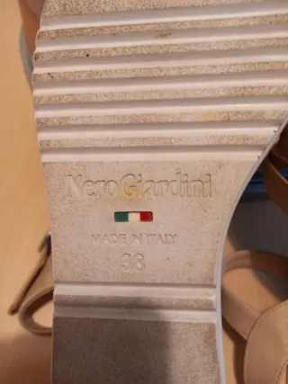 Sandalias Nero Giardini Talla 38 Beige