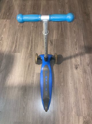 Patinete 3 ruedas infantil azul