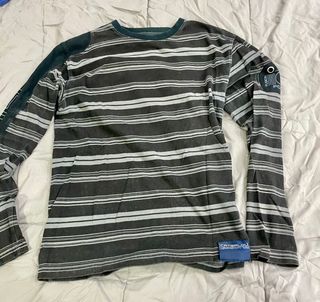 Maglia uomo Catbalou a righe grigio nero