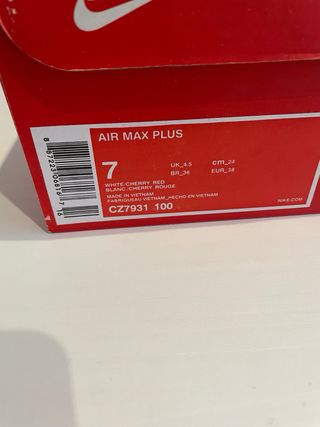 Nike TN T-38 Rosa y Blanco