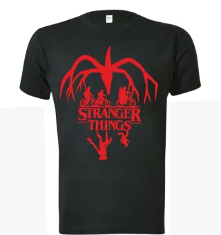Camiseta Stranger Things Mundo del Revés