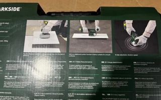 Parkside 20V Vibrador Inalámbrico para Azulejos