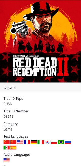 Juego PS4 Red Dead Redemption 2