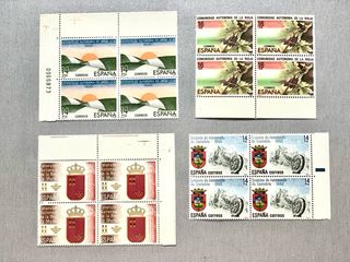 Tiras de sellos españoles