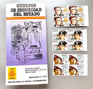 Tiras de sellos españoles