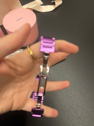 Reloj Tous Morado Metalizado