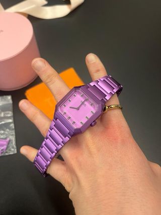 Reloj Tous Morado Metalizado