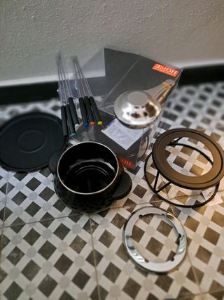 Set Fonduta/Bourguignonne Mai Usato