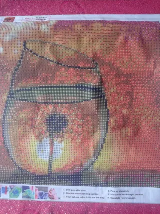 Kit pittura diamante tela adesiva