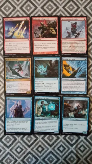 Mazo Magic 60 cartas Rojo Azul