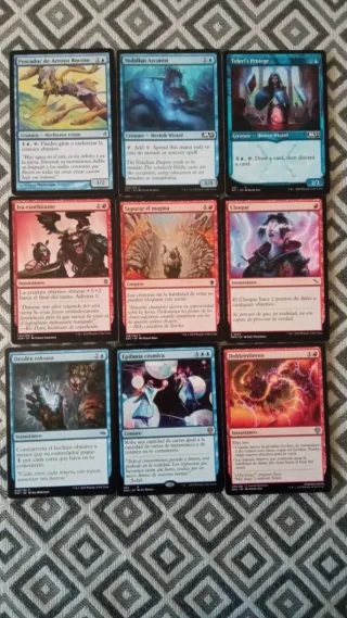 Mazo Magic 60 cartas Rojo Azul