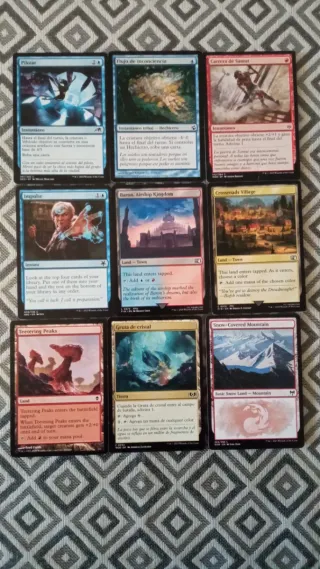 Mazo Magic 60 cartas Rojo Azul