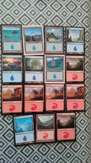 Mazo Magic 60 cartas Rojo Azul