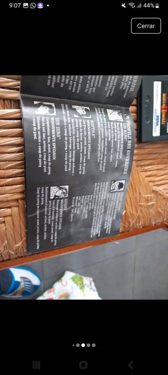 Mortal Kombat 2 - Sega -