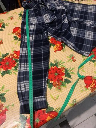 Camicia uomo pile Pescecane Rosso  tg L