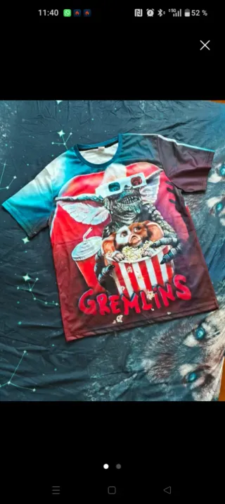 Camiseta Gremlins Película