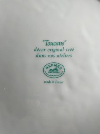 Hermès Toucans Piatto 30 cm Hermes Tucano Arte