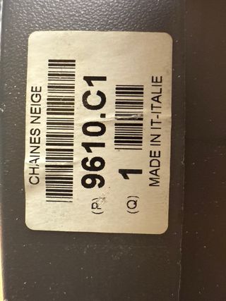 Cadenas para nieve Peugeot 9mm