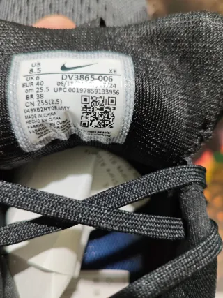 Nike Pegasus Trail 5 Mujer Negro Naranja