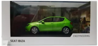 SEAT IBIZA 5 PUERTAS FACE LIFT GREEN ESCALA 1:43