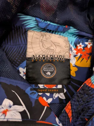 Cazadora Napapijri Estampada Flores Talla M